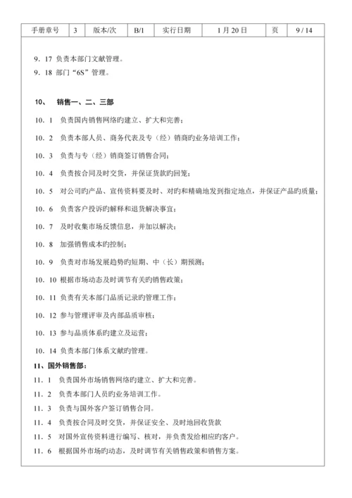 TCL国际电工有限公司质量标准手册.docx