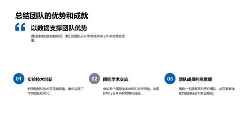 化学项目年终总结PPT模板