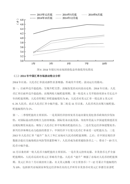 人民币利率与汇率市场化改革进展与展望(2014-).docx