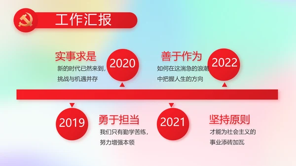 五四青年节激扬青春动态PPT模板