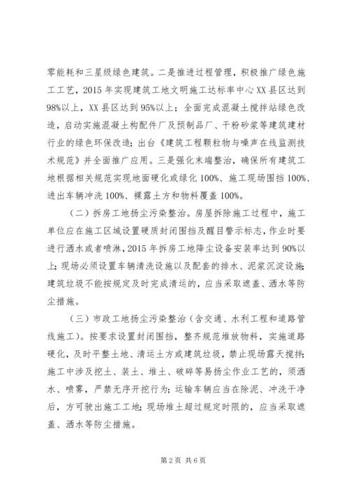 达州市XX县区空气污染综合整治实施方案 (3).docx