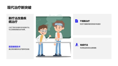 初探生物科学PPT模板