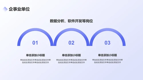 蓝色3D风理学类专业通用PPT模板