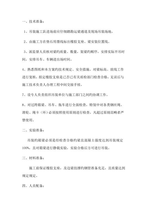 m箱梁预应力混凝土箱梁吊装专题方案.docx