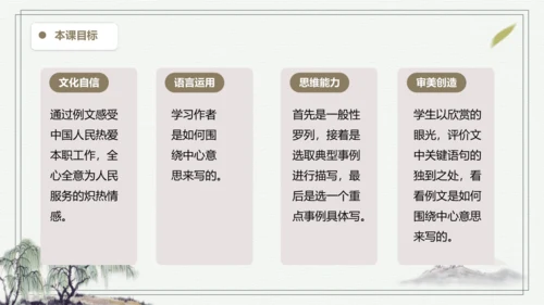 部编版六年级上册语文 习作例文 课件