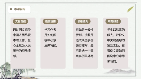 部编版六年级上册语文 习作例文 课件