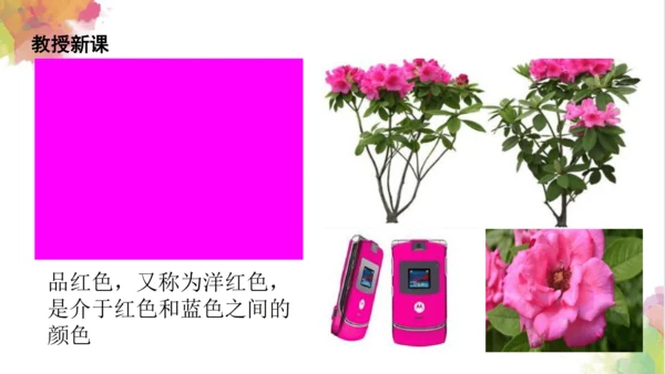 第六课《红色的画》课件
