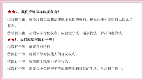 第四单元 崇尚法治精神 【期末串讲课件】(共30张PPT)