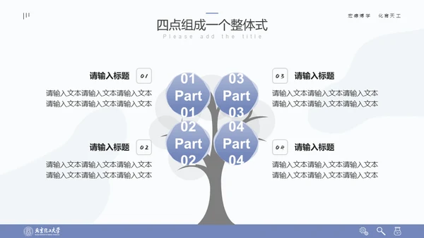 清晰简约风多场合答辩汇报通用PPT模板