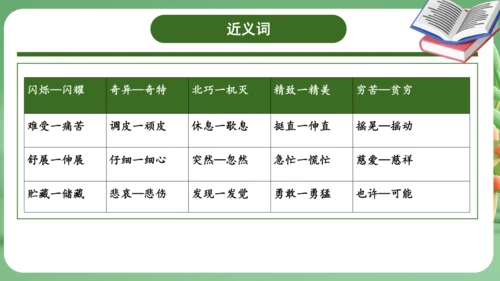 统编版2024三年级语文上册第三单元复习   课件
