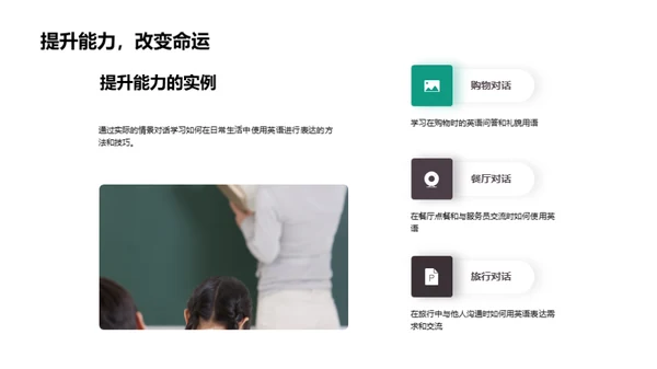 英语口语应用探索