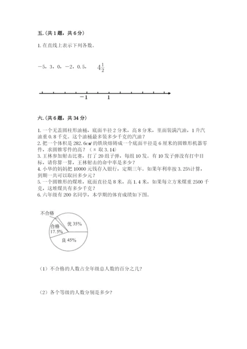 小升初数学综合练习试题及参考答案（综合题）.docx