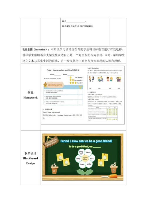 Unit 1 Making friendsPeriod 3 How can we be a good