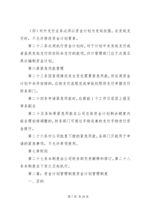 8资金计划管理制度.docx
