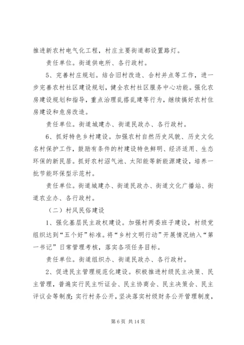 街道乡村文明行动实施方案.docx