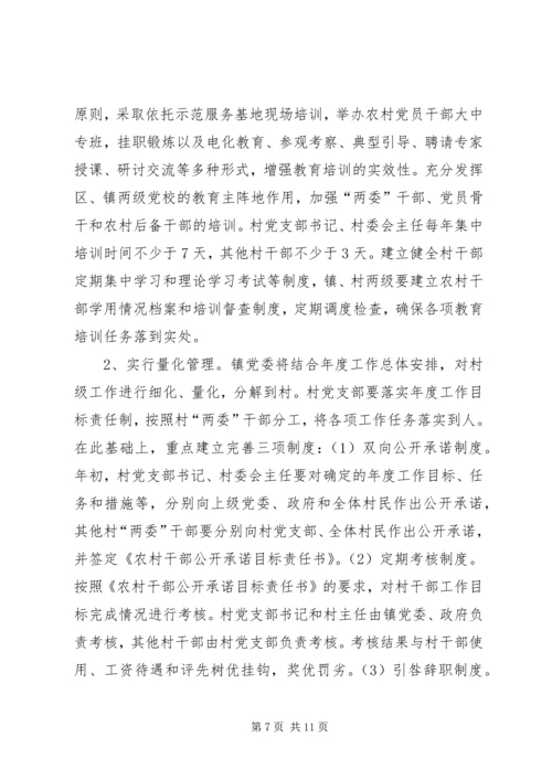 关于加强农村基层组织规范化建设的意见 (7).docx