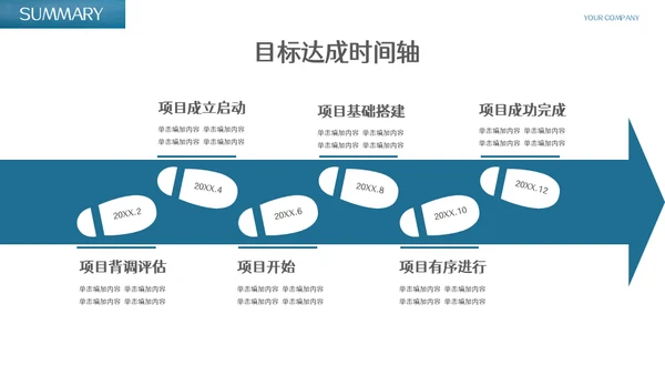 商务简约个人年终总结工作计划下午茶通用PPT模板
