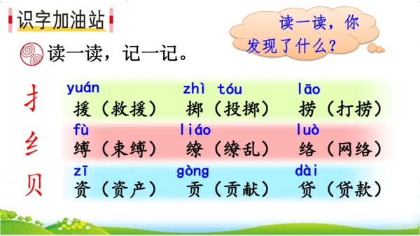 统编版语文三年级下册第一单元 《语文园地一》课件