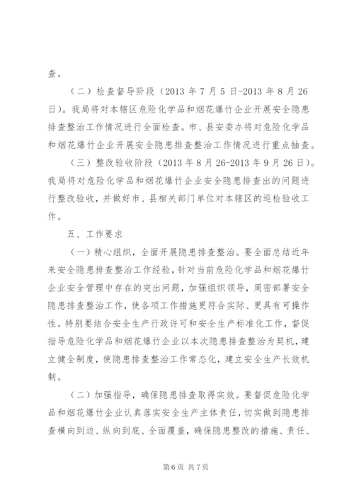 危险化学品排查实施方案.docx