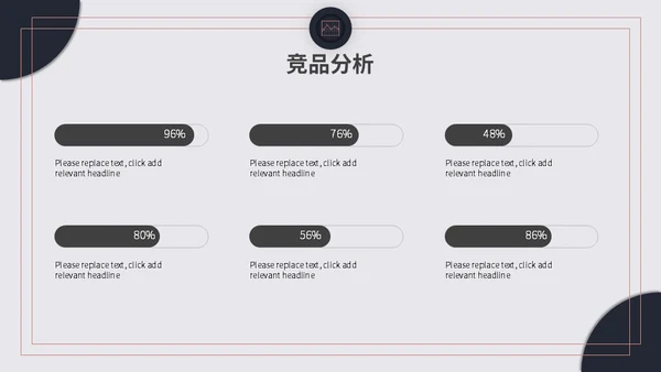 运营部竞品数据分析报告通用PPT模板