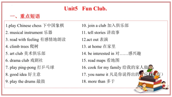 专题01 Units 4~5 复习课件-七年级英语上学期期末考点大串讲（人教版2024）