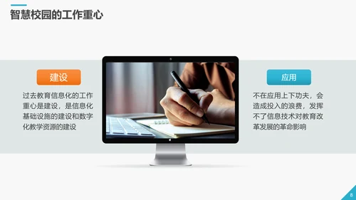 商务智慧校园解决方案PPT模板