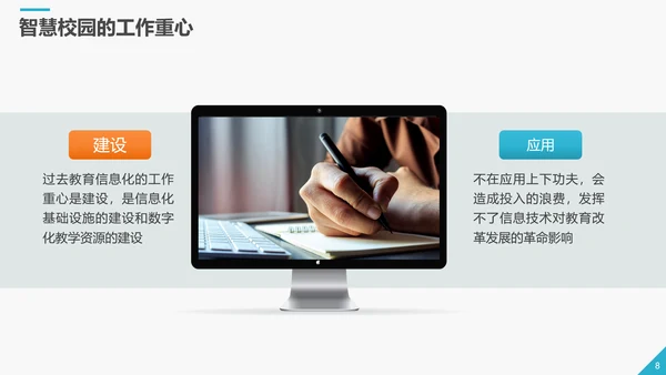 商务智慧校园解决方案PPT模板