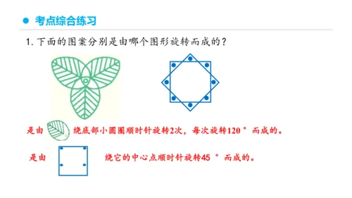 专题五：图形的运动（三）复习课件(共25张PPT)五年级数学下学期期末核心考点集训（人教版）