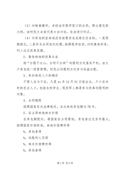 集体林权私有化实施方案 (4).docx