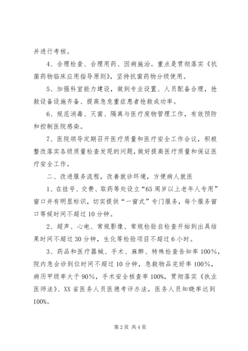 改善医疗服务行动计划工作总结 (2).docx