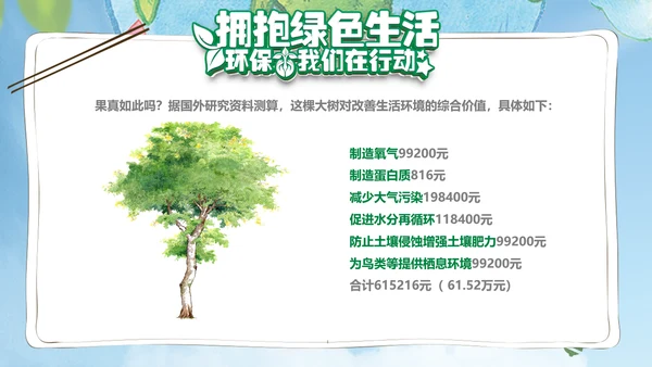 保护环境低碳生活绿色经济主题班会课件PPT模板