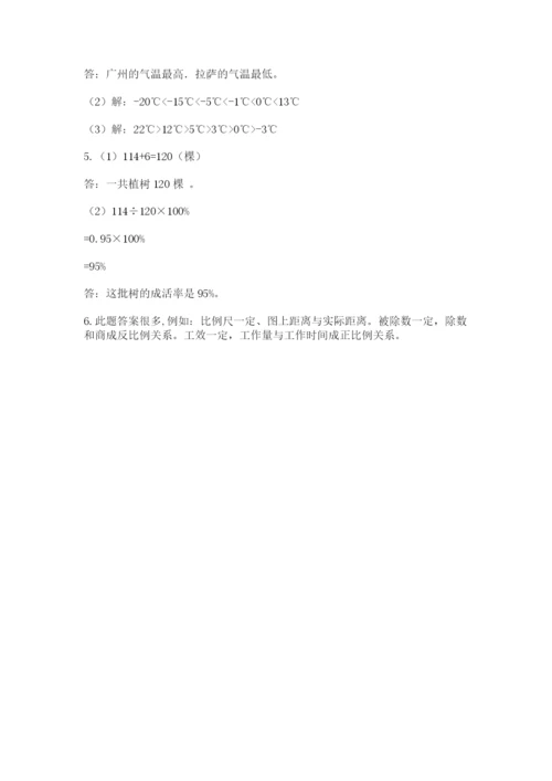 海南省【小升初】2023年小升初数学试卷精品（预热题）.docx