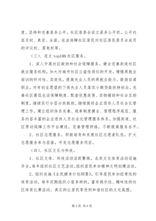 社区党支部公开承诺书 (4).docx