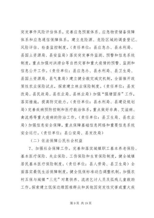 镇公民权依法保障任务分解方案.docx