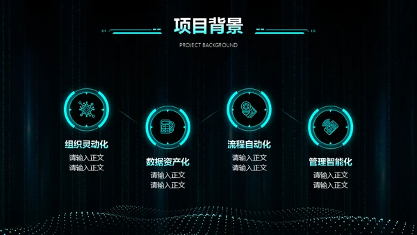 传统产业转型5G解决方案通用PPT模板