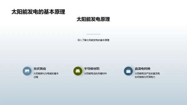 革新太阳能发电技术