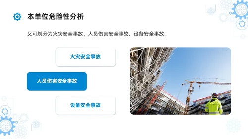 简约蓝色安全生产应急预案培训课件PPT模板