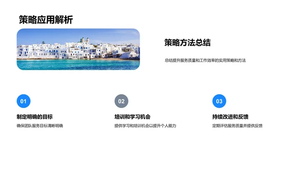 旅游团队月度报告PPT模板
