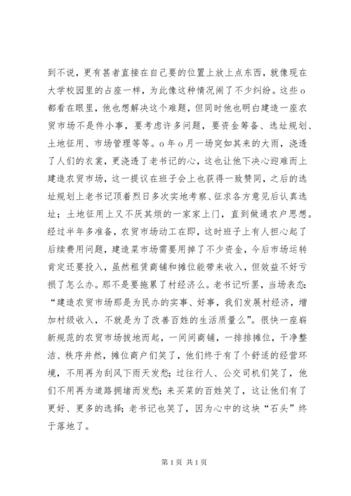 村书记先进事迹材料.docx