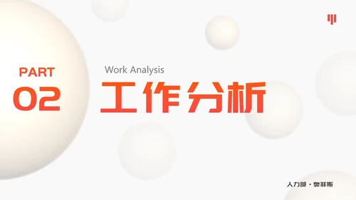 白橙精品几何微立体工作总结PPT模板