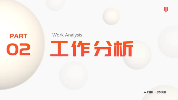 白橙精品几何微立体工作总结PPT模板