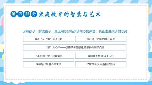 国际家庭日家庭教育学校家长沟通会家长会PPT课件