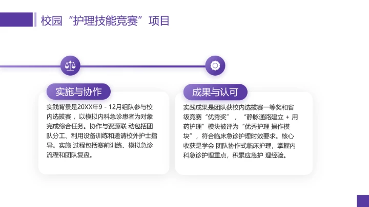 临床医学专业大学生职业生涯规划发展展示PPT模版