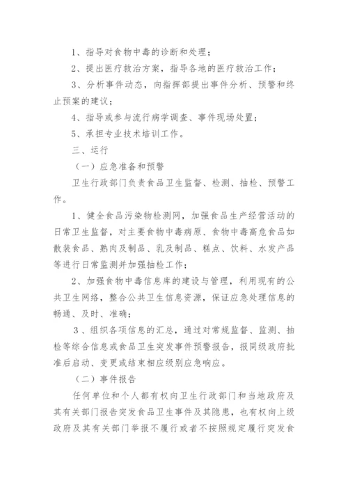 食品安全突发事件应急预案8篇.docx