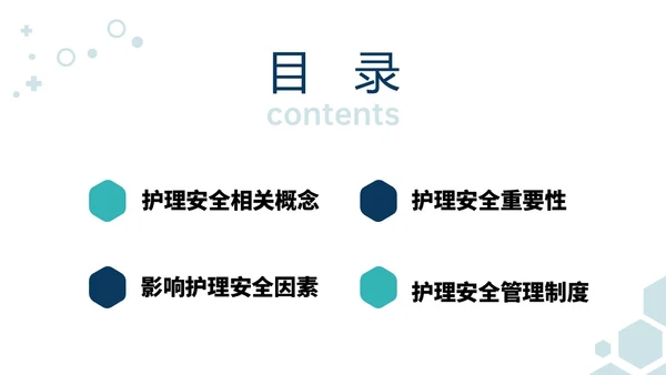 绿色简约医疗元素护理安全管理制度培训ppt