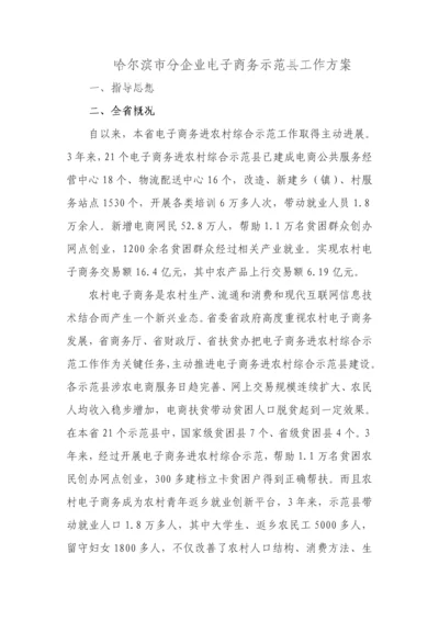 电子商务示范县工作专项方案.docx