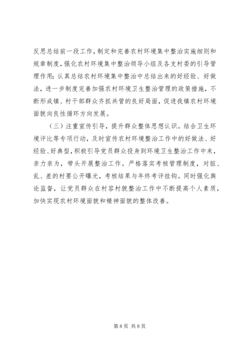 乡镇某年度农村环境综合整治工作总结.docx