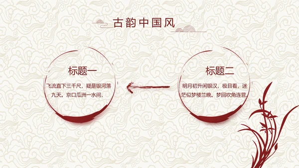 古香红色酒店餐饮创业商业计划书工作总结汇报计划动态PPT模板