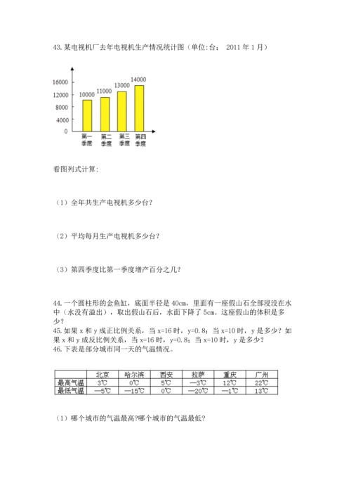 小升初数学应用题50道（巩固）.docx