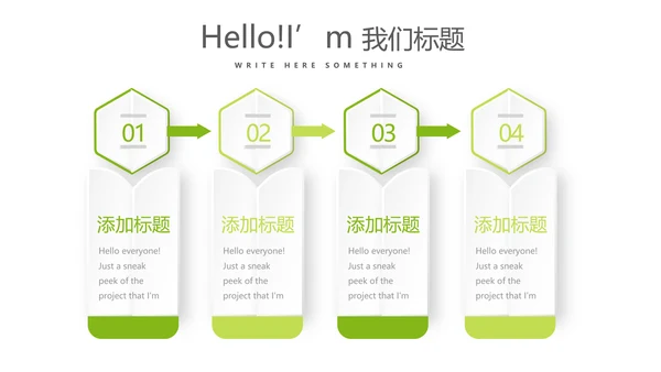 绿色飘逸医药代表销售计划动态PPT